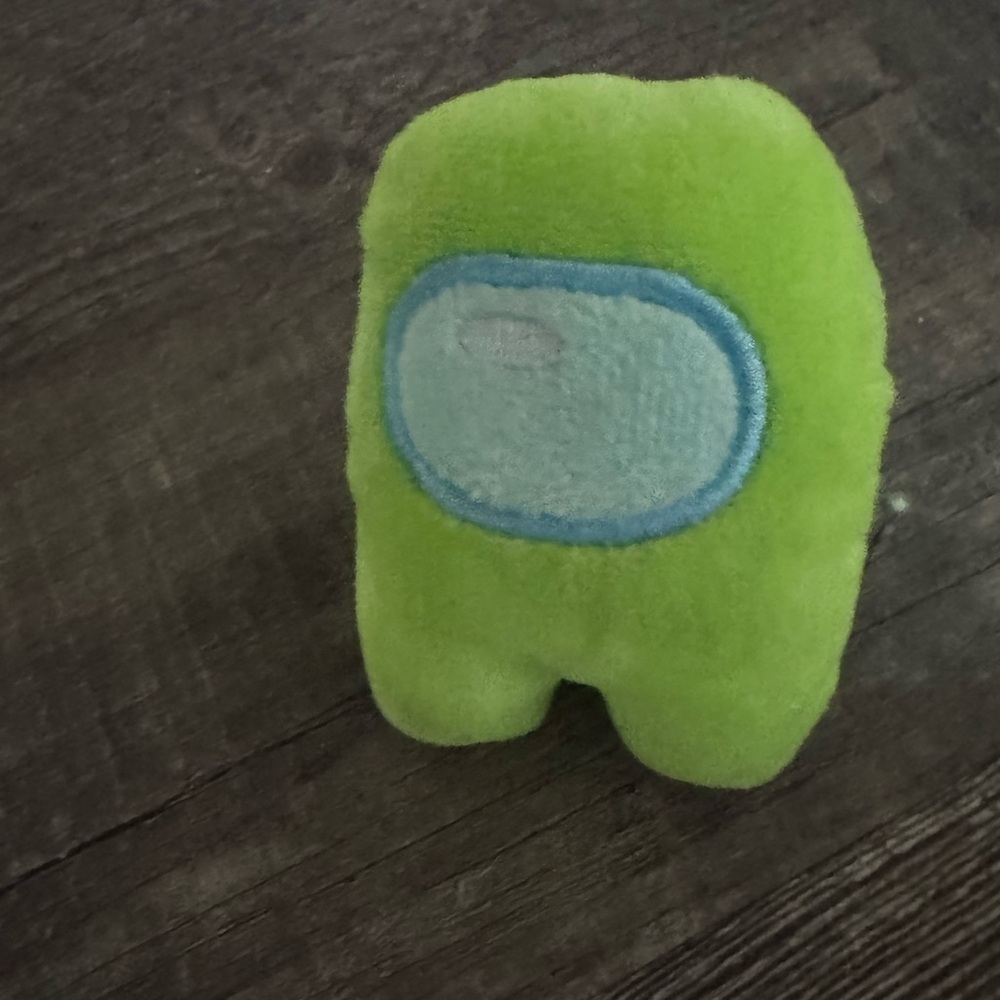 Among Us 3” mini‎ Plush Toy Series green imposter toy